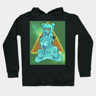 Adventurous Nerd Slime Girl Hoodie